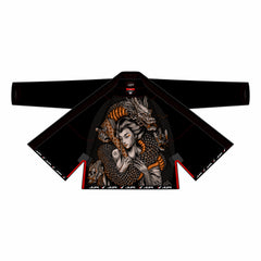PREMIUM SUBLIMATION BLACK BRAZILIAN JIU JITSU GI CUSTOM LOGOFeatures:

Custom Name / Logo Gi to fit your needs
Made from 450 GSM pre-shrunk pearl weave fabric

Pants are made from ripstop fabric 10 oz with rope drawstring
OnePREMIUM SUBLIMATION BLACK BRAZILIAN JIU JITSU GI CUSTOM LOGO