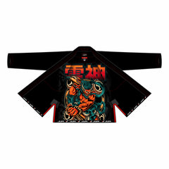 PREMIUM SUBLIMATION BLACK BRAZILIAN JIU JITSU GI CUSTOM LOGOFeatures:

Custom Name / Logo Gi to fit your needs
Made from 450 GSM pre-shrunk pearl weave fabric

Pants are made from ripstop fabric 10 oz with rope drawstring
OnePREMIUM SUBLIMATION BLACK BRAZILIAN JIU JITSU GI CUSTOM LOGO
