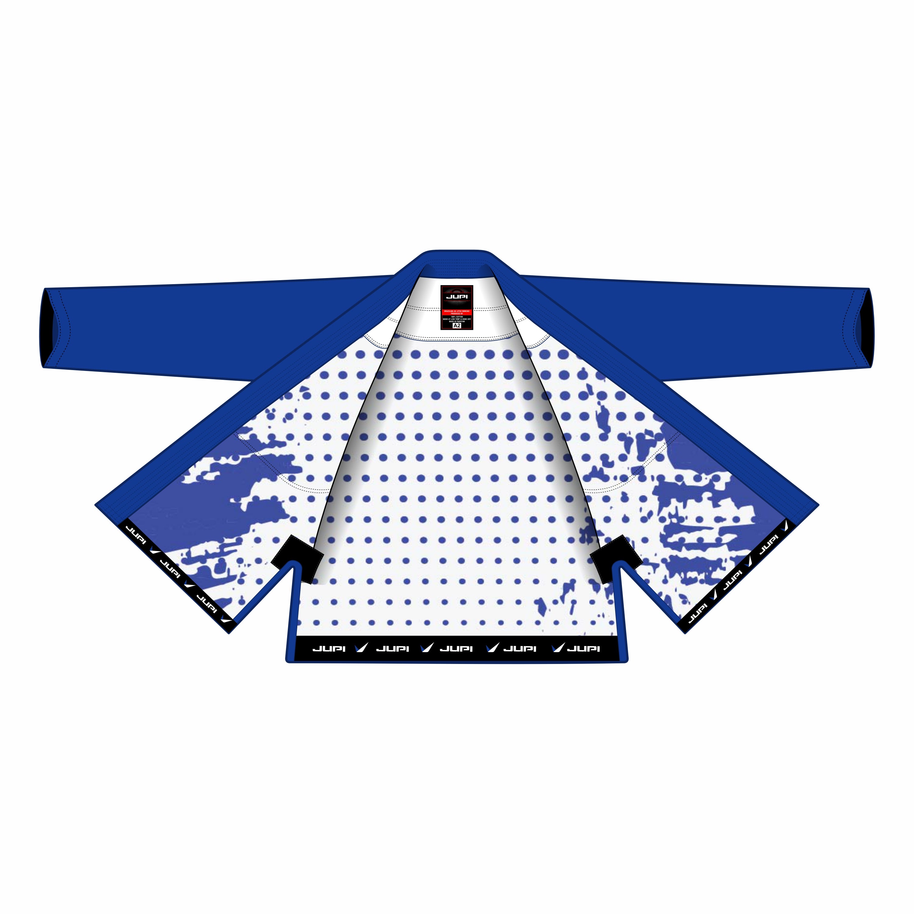 PREMIUM SUBLIMATION BLUE BRAZILIAN JIU JITSU GI CUSTOM LOGOFeatures:

Custom Name / Logo Gi to fit your needs
Made from 450 GSM pre-shrunk pearl weave fabric

Pants are made from ripstop fabric 10 oz with rope drawstring
OnePREMIUM SUBLIMATION BLUE BRAZILIAN JIU JITSU GI CUSTOM LOGO