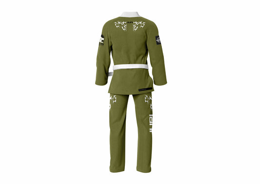 Jupi Premium Series BJJ Gi | Professional Training Uniform | Amy Green