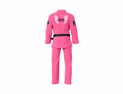 Jupi Premium Series BJJ Gi | Professional Training Uniform | Pink 2