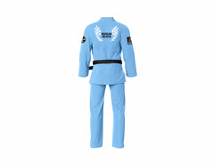 Jupi Premium Series BJJ Gi | Professional Training Uniform | Light Blue 2