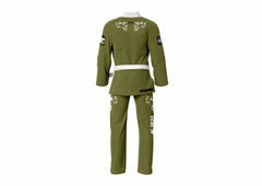 Jupi Premium Series BJJ Gi | Professional Training Uniform | Amy Green