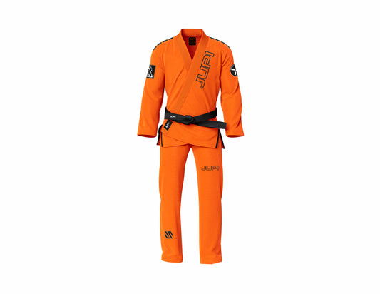 Jupi Premium Series BJJ Gi | Professional Training Uniform | Orange 2