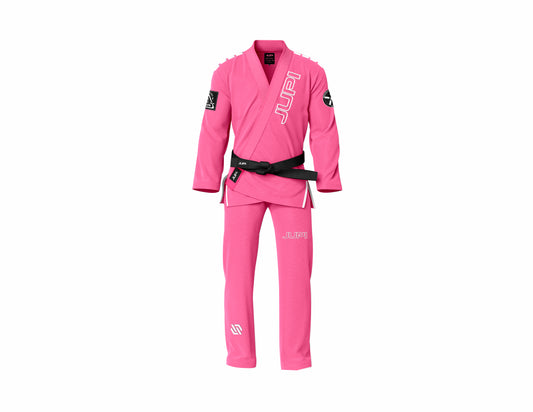 Jupi Premium Series BJJ Gi | Professional Training Uniform | Pink 2