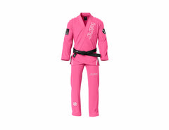 Jupi Premium Series BJJ Gi | Professional Training Uniform | Pink 2